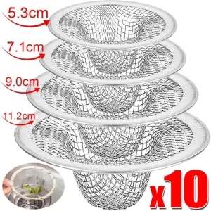 10/1x Stainless Steel Sink Filter