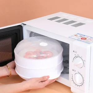 Microwave Oven  Steamer Container